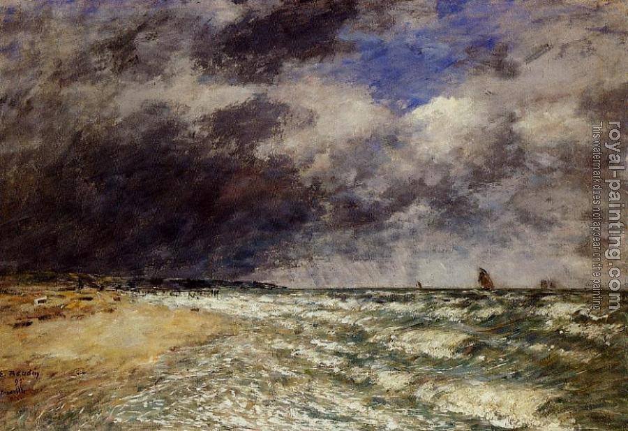 Eugene Boudin : A Squall from Northwest